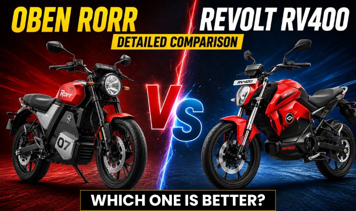 Oben Rorr vs Revolt RV400